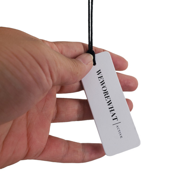 NWT WeWoreWhat Active Scoop Neck Bodysuit Solid Rib Green Size L - Picture 3 of 8